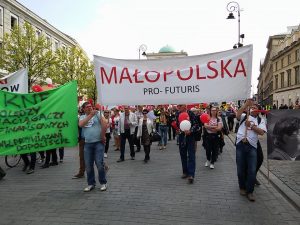 Polonia, Manifestación, Francos Suizos, Asufin, Pro Futuris