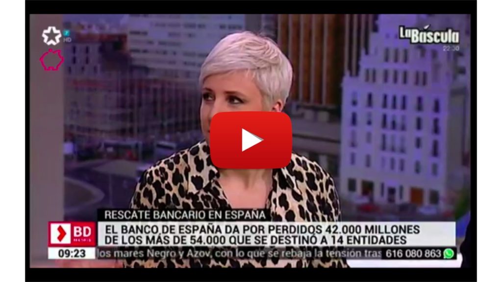 Patricia Suárez en Telemadrid sobre el caso Bankia.