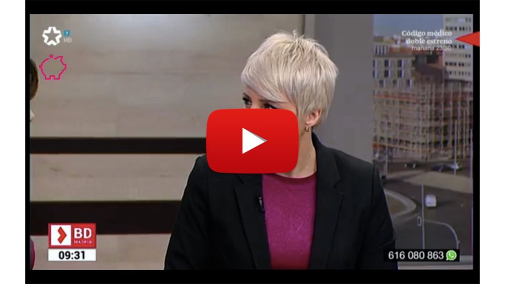 Patricia Suárez en Telemadrid sobre la Nueva Ley Hipotecaria