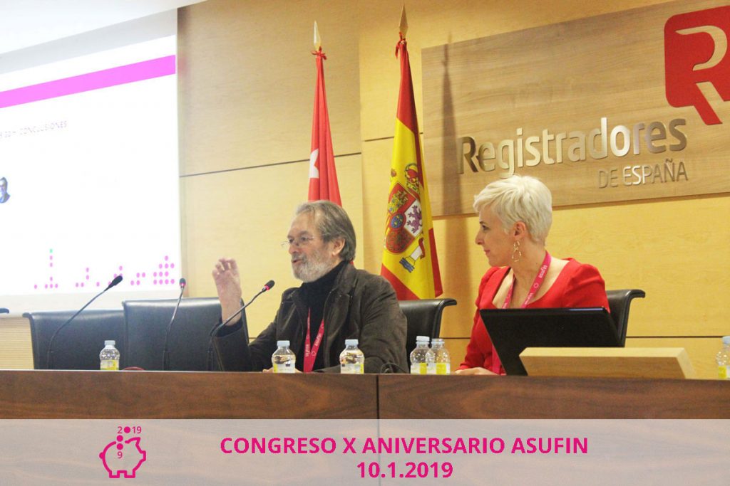 Congreso Asufin. Andreu Missé. Patricia Suárez.