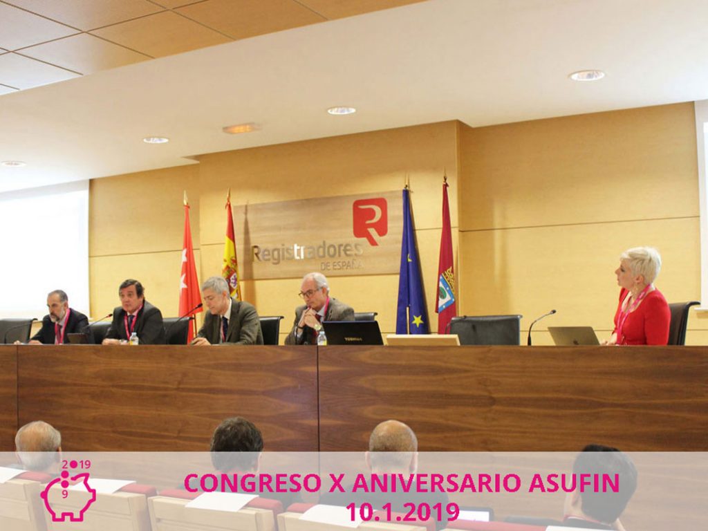 Congreso Asufin 2019. Carlos Balmisa. Íñigo de Barrón. Fernando Tejada. Jesualdo Domínguez. Patricia Suárez