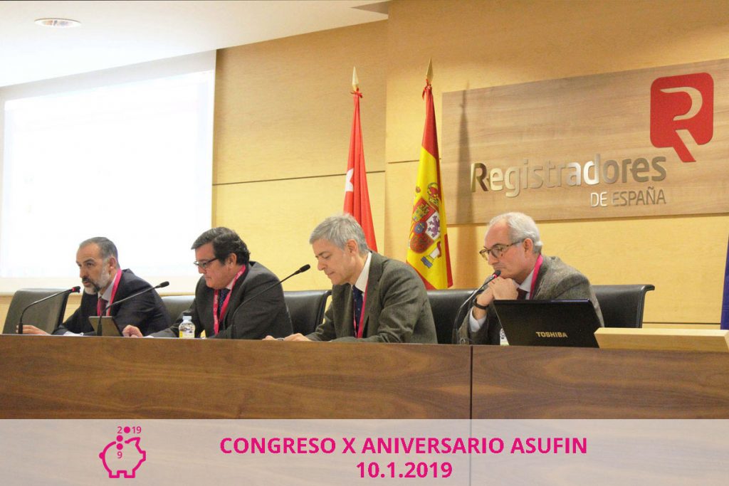 Congreso Asufin 2019. Carlos Balmisa. Íñigo de Barrón. Fernando Tejada. Jesualdo Domínguez