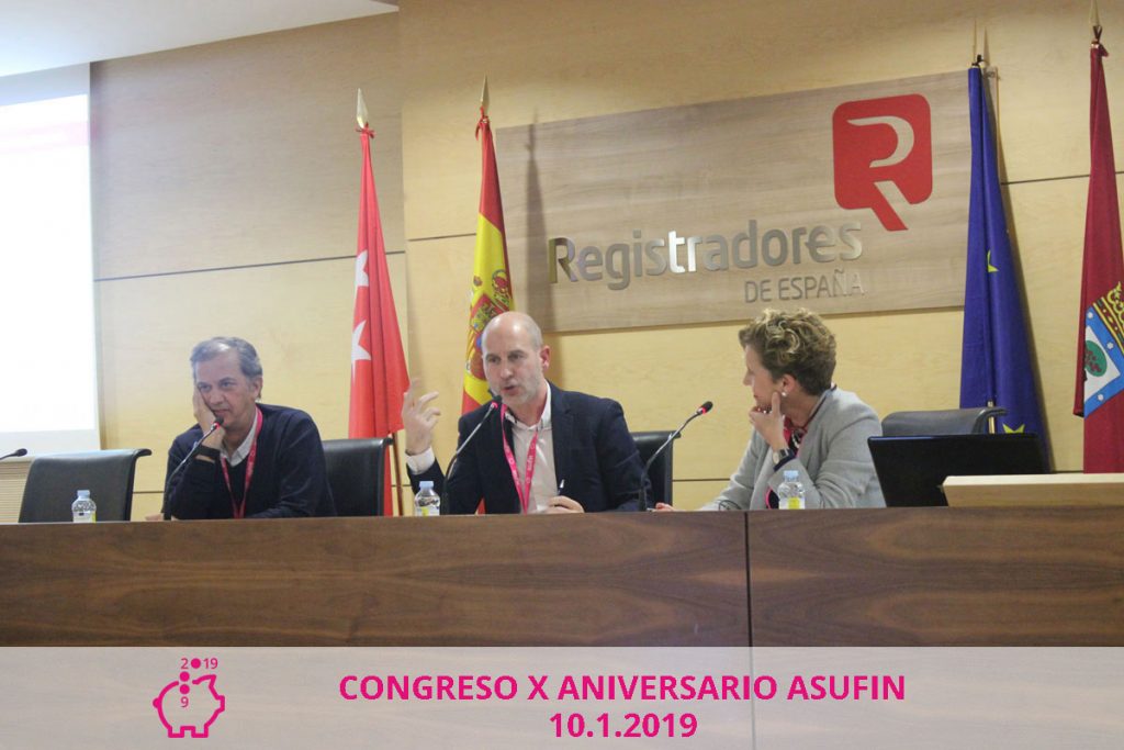 Congreso Asufin 2019. Martín Huete. Pau Montserrat. Mar Díaz-Varela