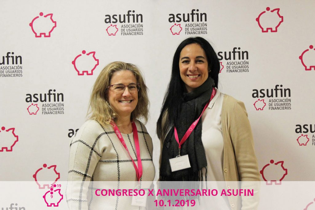 Congreso Asufin 2019. Cristina Jiménez. Carmen Hermida