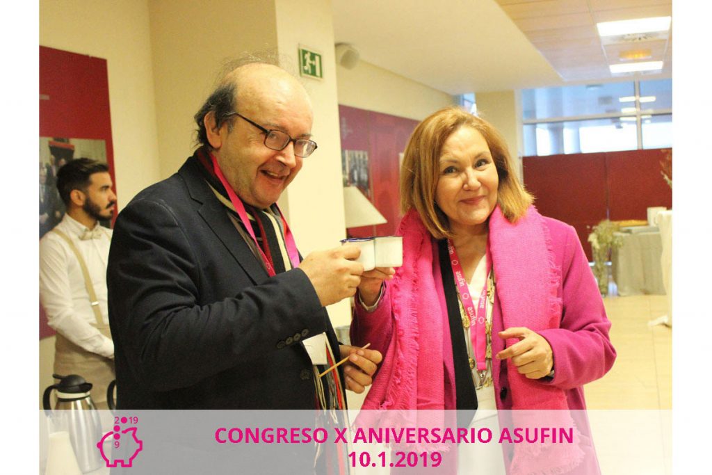 Congreso Asufin 2019. Esther Pedraza. Luis Javier Sánchez