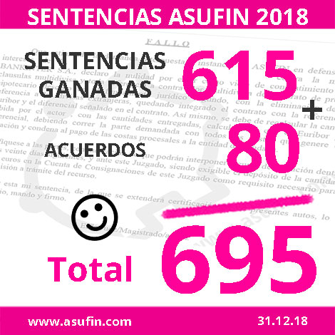 Sentencias 2018 - Asufin - 695