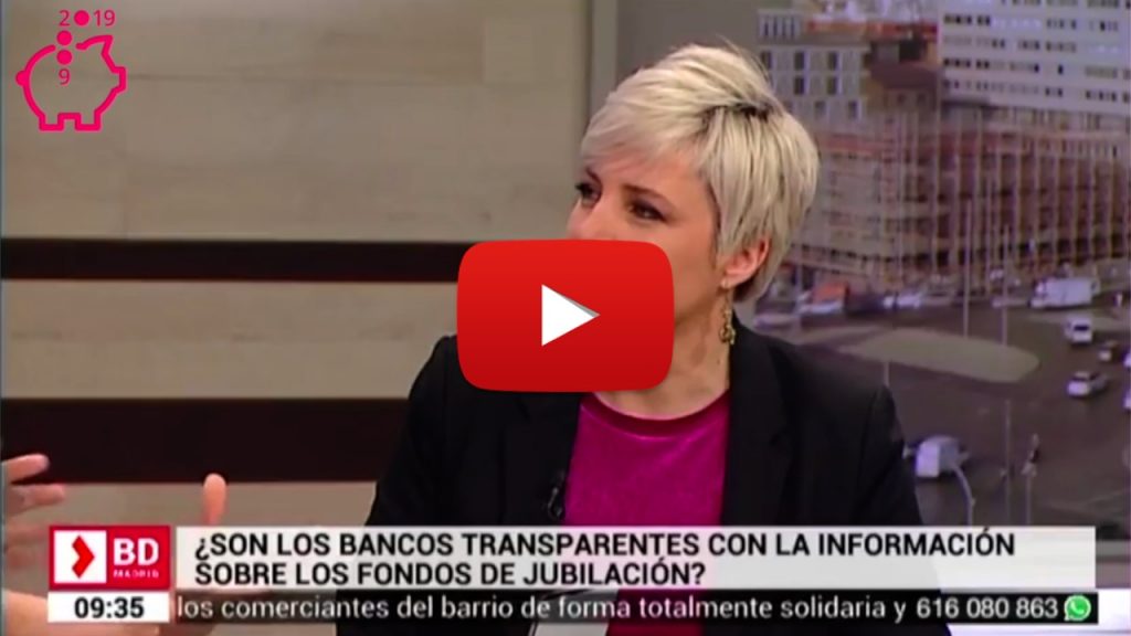 Patricia Suárez en Telemadrid sobre plusvalías y planes de pensiones