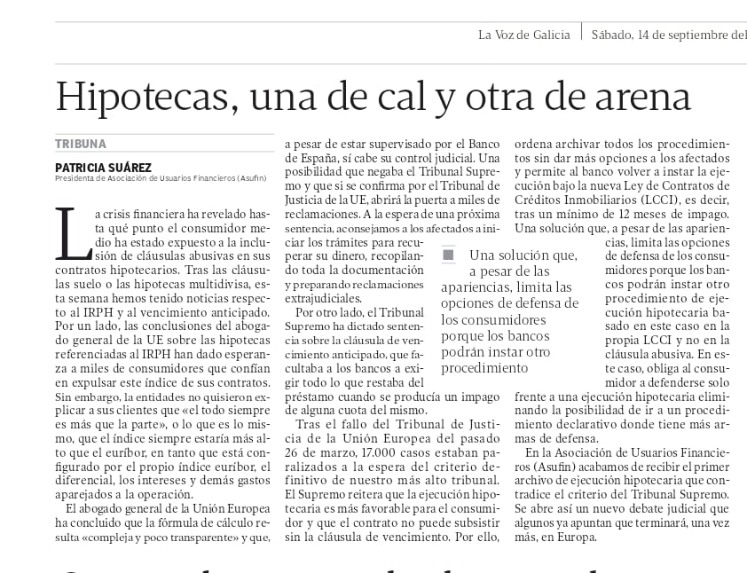 LA VOZ DE GALICIA