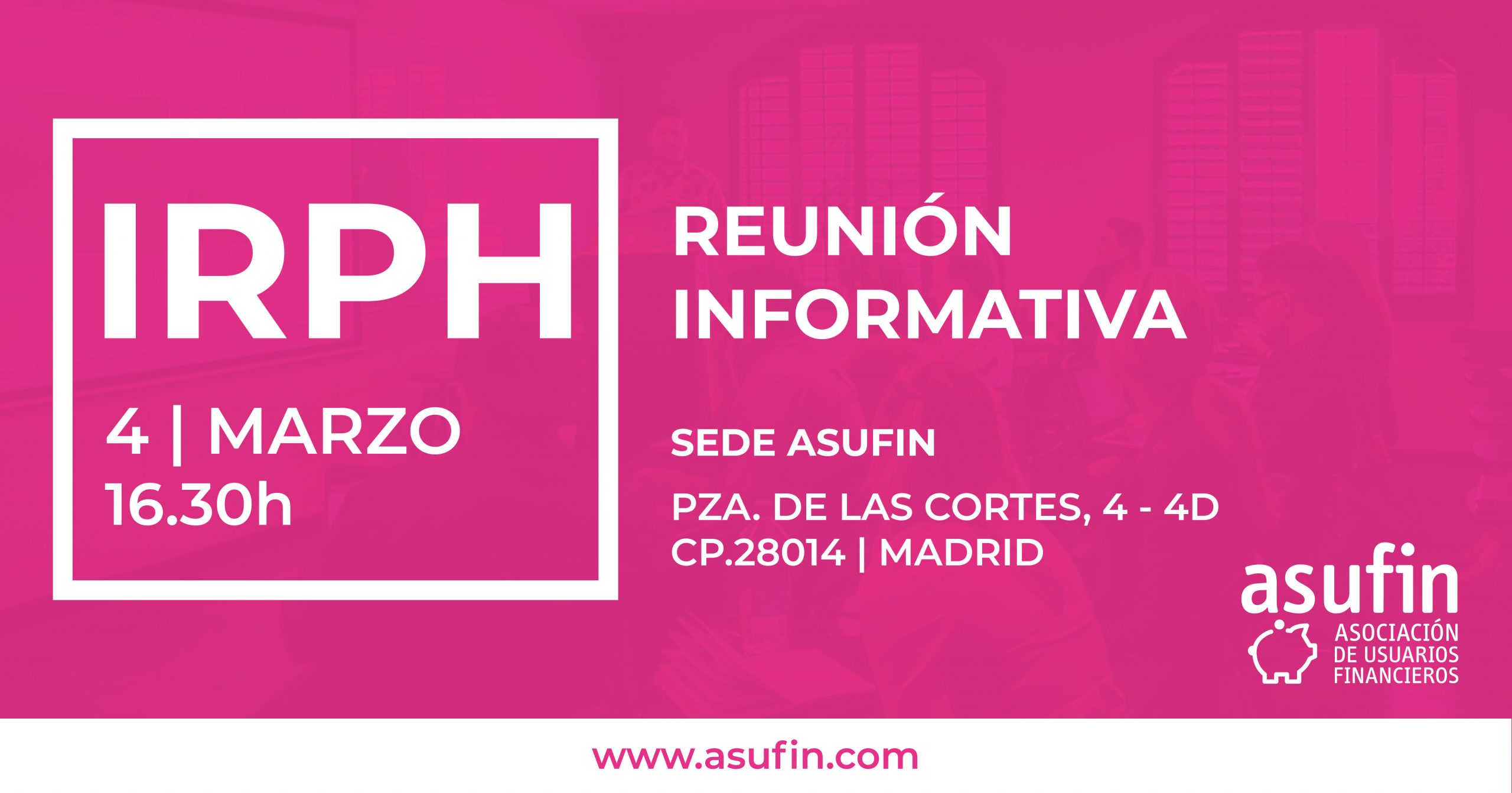 REUNIONES IRPH ASUFIN