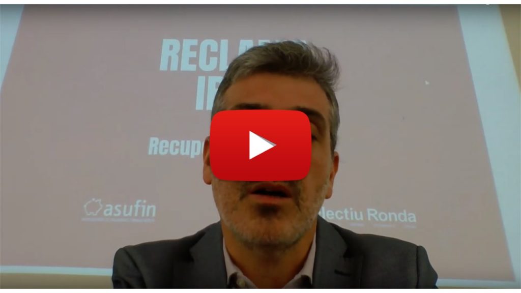 VIDEO: reunión informativa IRPH - 17.03.20