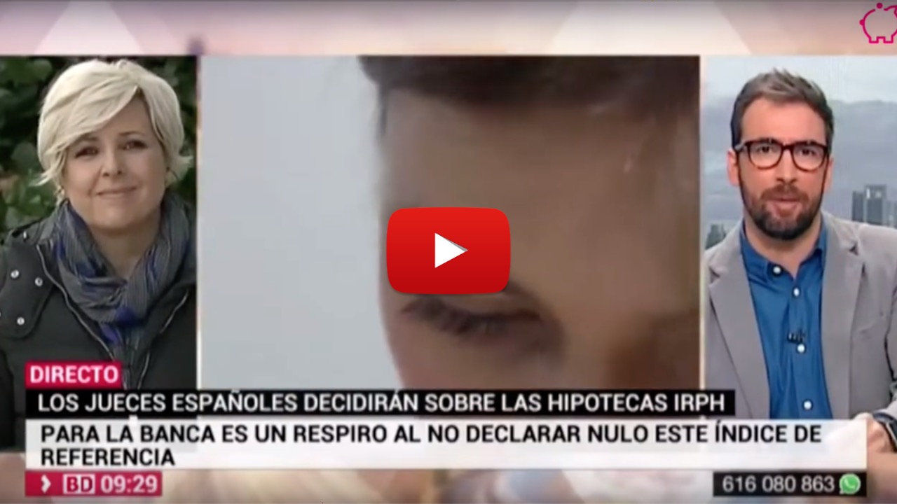 IRPH: ASUFIN en televisión - Marzo 2020 2 telemadrid
