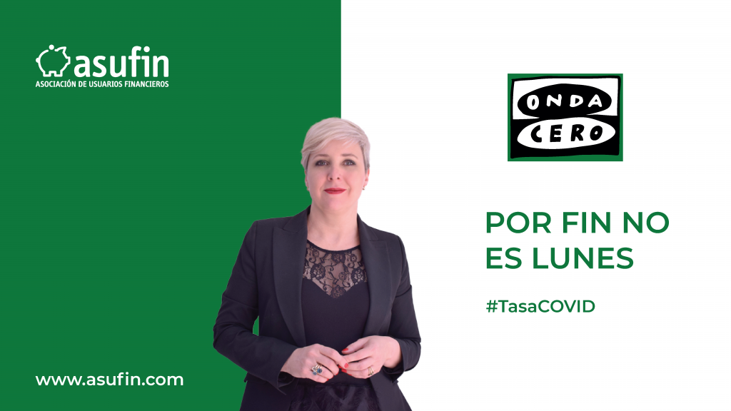 Tasa Covid: Patricia Suárez resuelve las dudas en Onda Cero