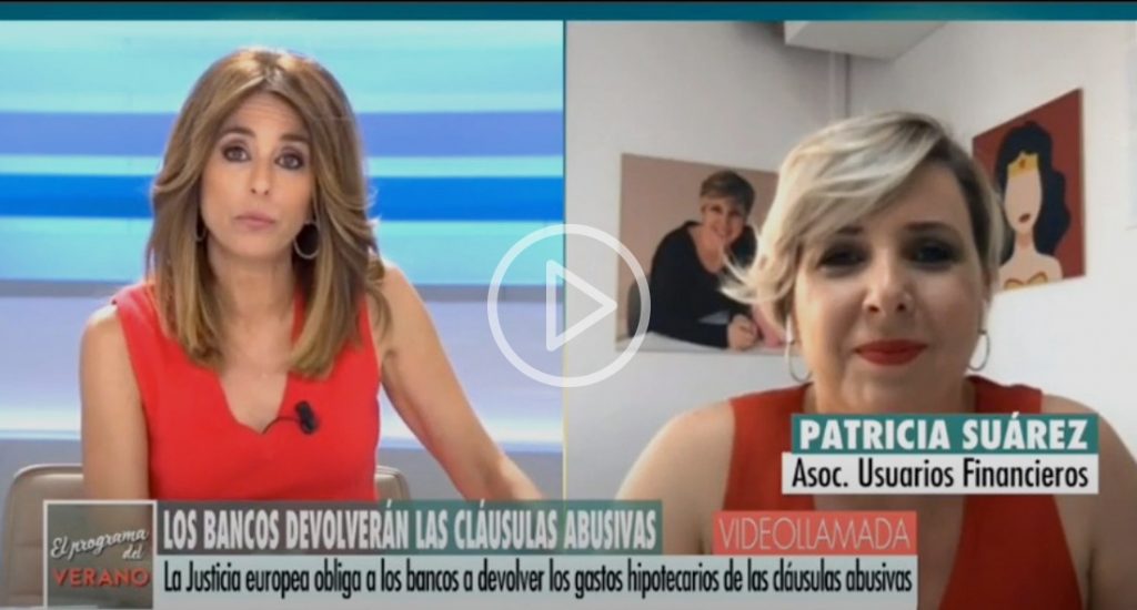 Patricia Suárez analiza la sentencia del TJUE sobre gastos hipotecarios 1 Patricia Suárez sobre la sentencia del TJUE en El Programa del Verano